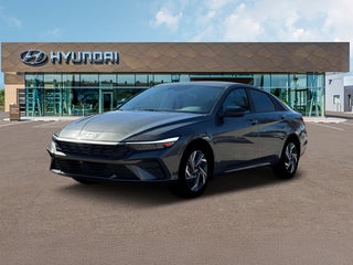 2025 Hyundai ELANTRA Hybrid with Amazon Gray Exterior