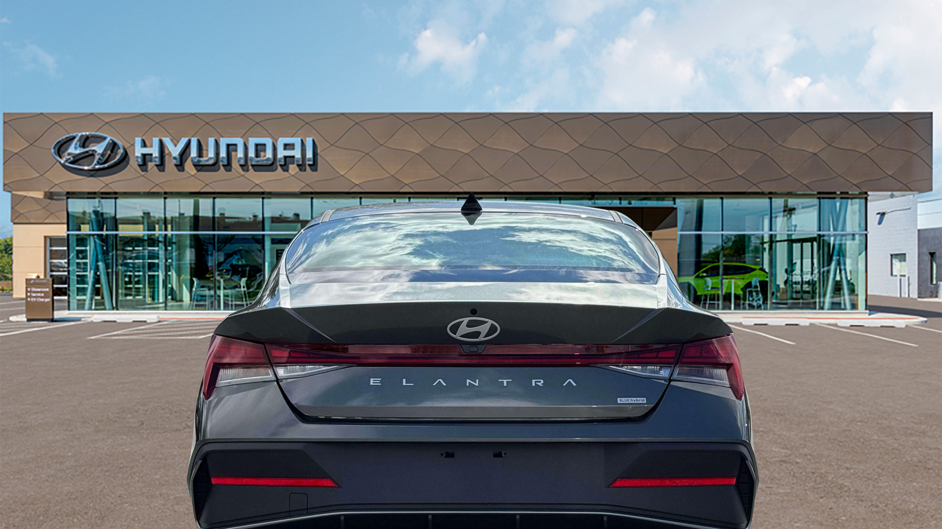 2026 Hyundai ELANTRA Hybrid Blue