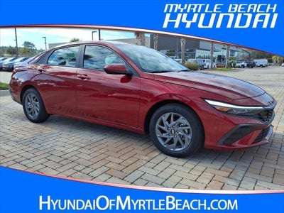 2024 Hyundai Elantra Hybrid Blue 4DR Sedan