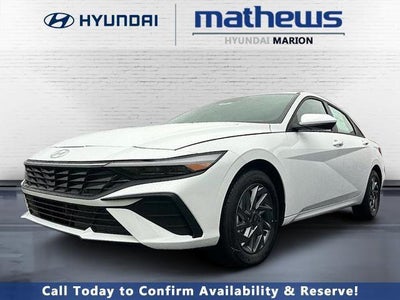 2025 Hyundai Elantra Hybrid Blue 4DR Sedan