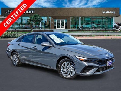 Photo of a 2025 Hyundai Elantra Hybrid Blue 4DR Sedan for sale