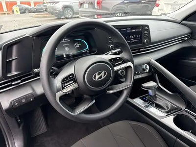 2025 Hyundai Elantra Hybrid Blue 4DR Sedan