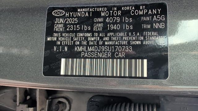 2025 Hyundai ELANTRA Hybrid SEL Sport