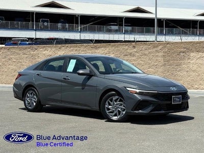 2025 Hyundai Elantra Hybrid Blue 4DR Sedan