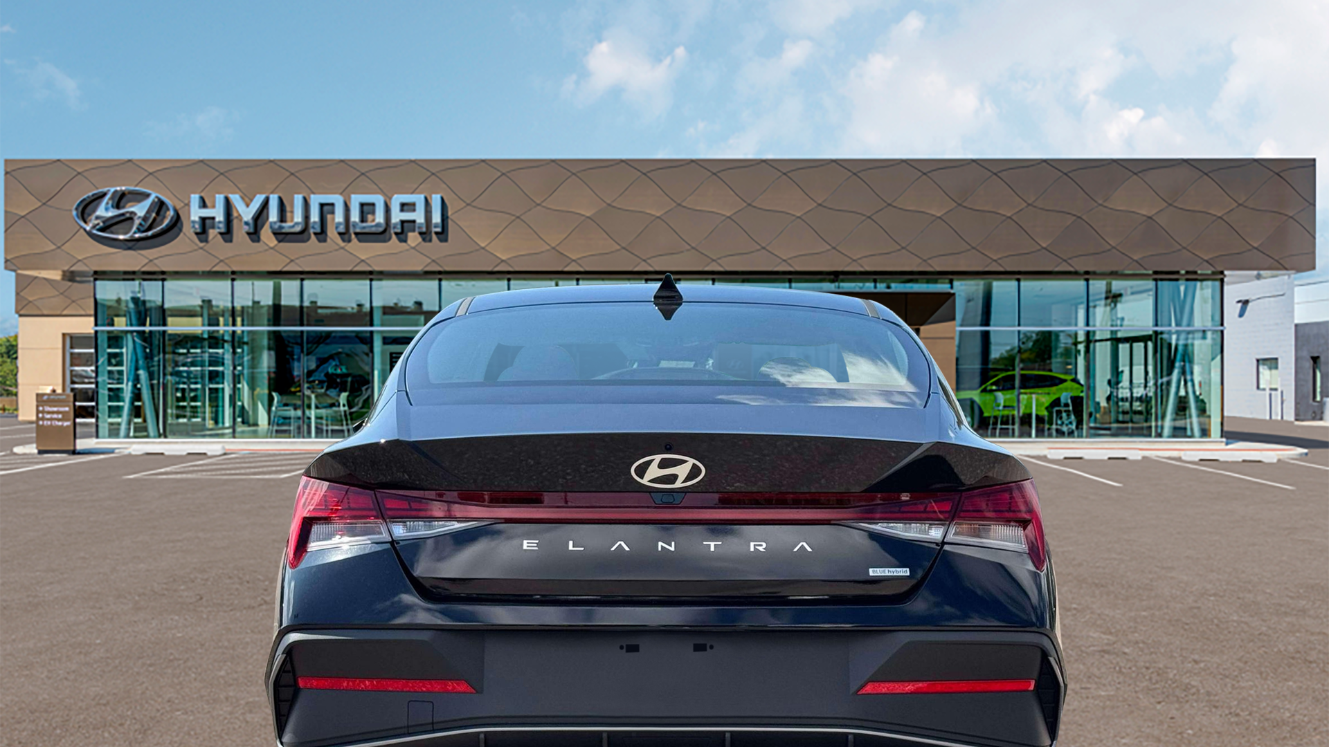 2026 Hyundai ELANTRA Hybrid Blue