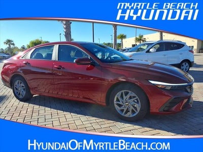 2024 Hyundai Elantra Hybrid Blue 4DR Sedan