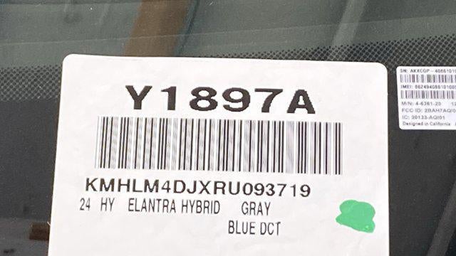 2024 Hyundai ELANTRA Hybrid Blue
