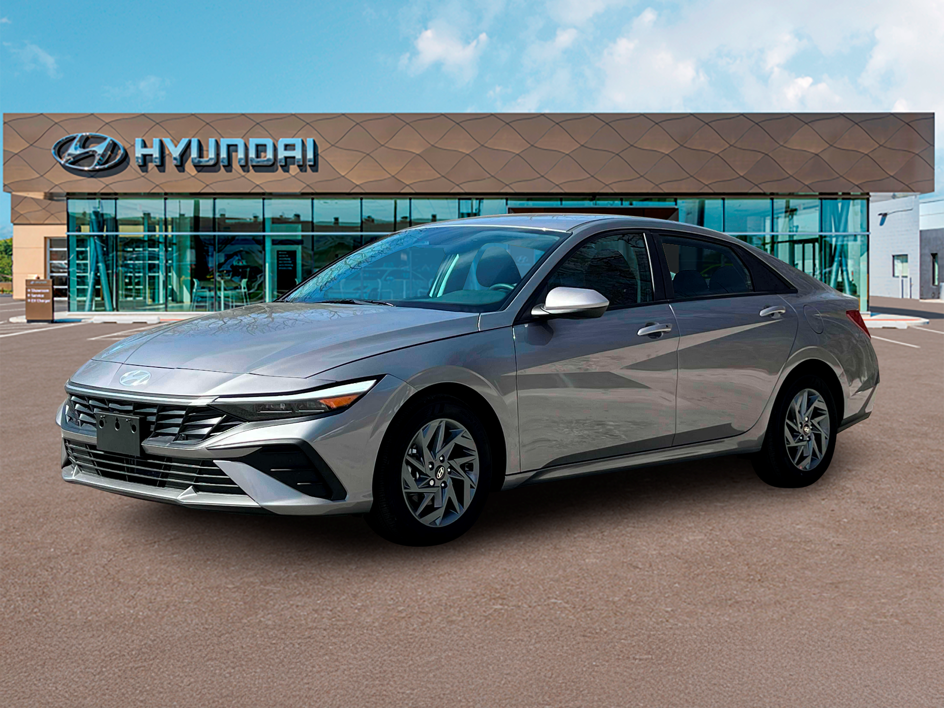 2024 Hyundai ELANTRA Hybrid Blue — photo 1 of 12