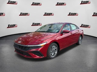 2025 Hyundai ELANTRA Hybrid with Ultimate Red Exterior