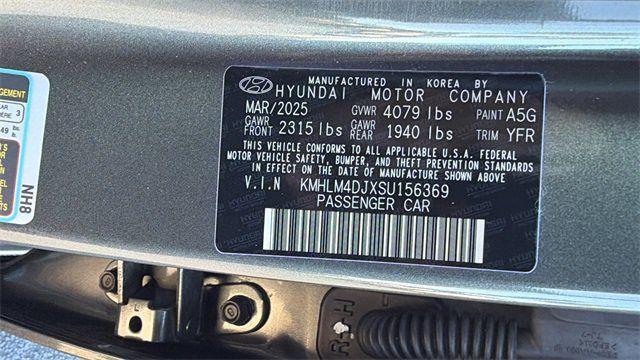 2025 Hyundai ELANTRA Hybrid SEL Sport