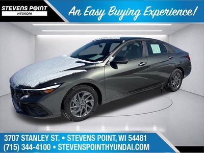 2025 Hyundai Elantra Hybrid Blue 4DR Sedan