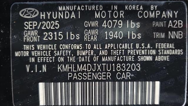 2026 Hyundai ELANTRA Hybrid Blue