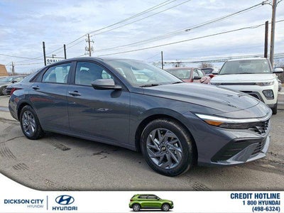 2026 Hyundai Elantra Hybrid Blue 4DR Sedan