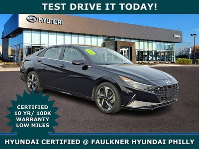 2022 Hyundai Elantra Hybrid Limited 4DR Sedan
