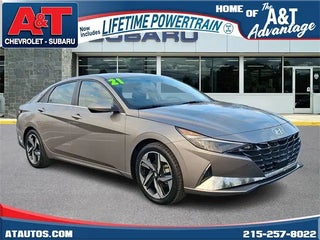 2021 Hyundai ELANTRA Hybrid with Fluid Metal Exterior