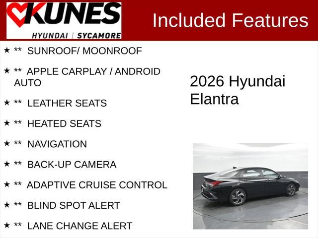2026 Hyundai Elantra - $27,524