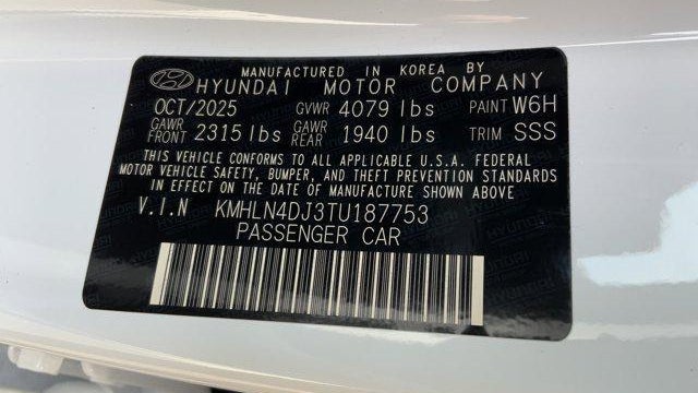 2026 Hyundai ELANTRA Hybrid Limited