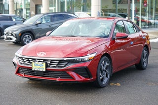 2025 Hyundai ELANTRA Hybrid with Ultimate Red Exterior