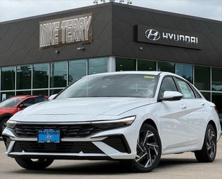 2025 Hyundai ELANTRA Hybrid with Serenity White Exterior