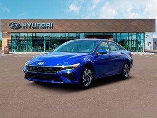 2025 Hyundai ELANTRA Hybrid with Intense Blue Exterior
