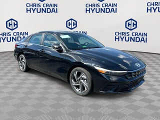 2025 Hyundai ELANTRA Hybrid with Abyss Black Exterior