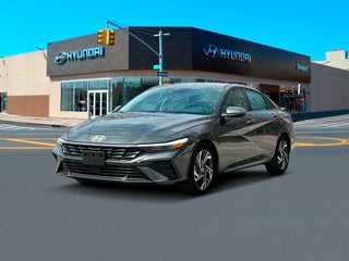 2024 Hyundai ELANTRA Hybrid with Amazon Gray Exterior
