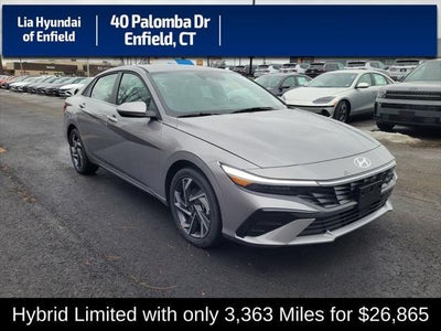 2025 Hyundai Elantra Hybrid Limited 4DR Sedan