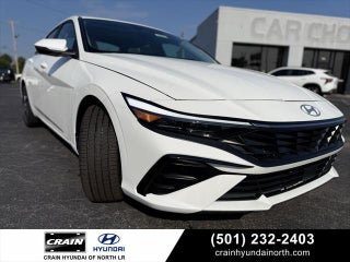 2025 Hyundai ELANTRA Hybrid with Serenity White Exterior