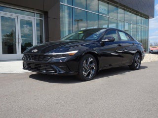 2025 Hyundai ELANTRA Hybrid with Abyss Black Exterior