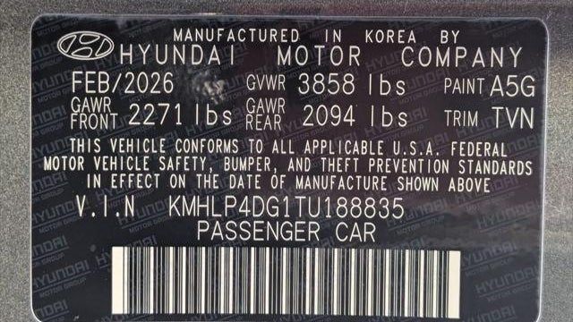 2026 Hyundai ELANTRA Limited