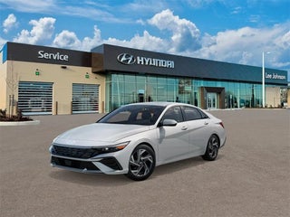 2026 Hyundai ELANTRA with Serenity White Exterior