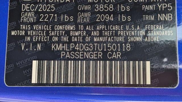 2026 Hyundai ELANTRA Limited