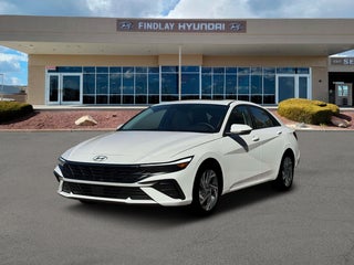 2026 Hyundai ELANTRA with Serenity White Exterior