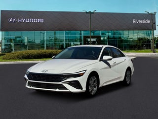 2026 Hyundai ELANTRA with Serenity White Exterior