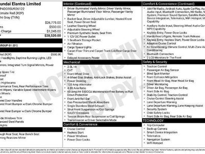 Photo of a 2025 Hyundai Elantra Limited 4DR Sedan for sale