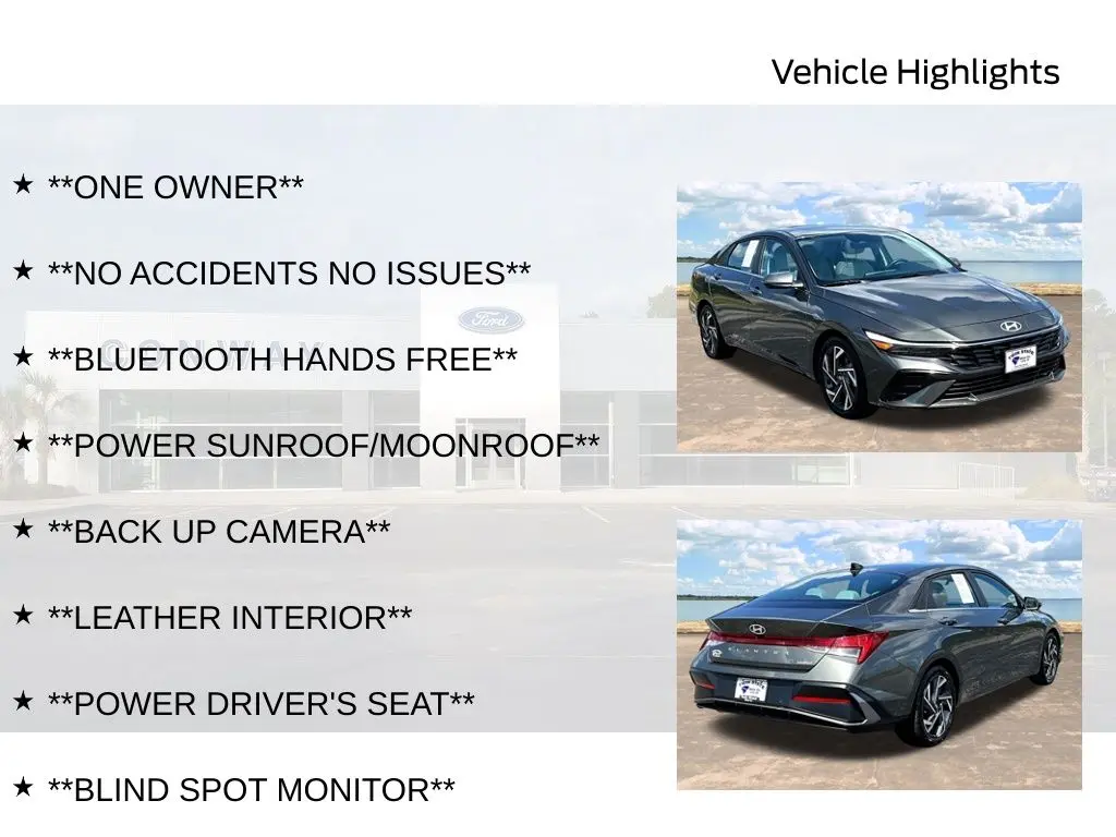 2025 Hyundai Elantra - $21,850