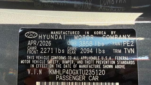 2026 Hyundai ELANTRA Limited