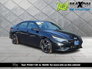 2023 Hyundai ELANTRA with Onyx Black Exterior