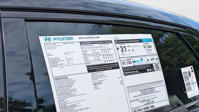 2025 Hyundai ELANTRA N Line