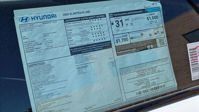2025 Hyundai ELANTRA N Line