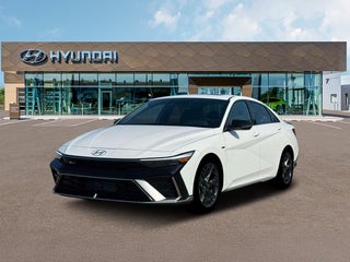 2026 Hyundai ELANTRA with Atlas White Exterior