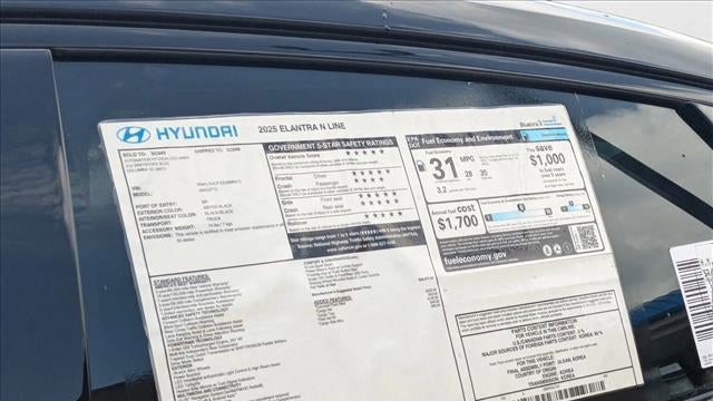 2025 Hyundai ELANTRA N Line