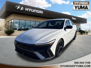 2026 Hyundai ELANTRA with Atlas White Exterior