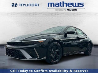 2026 Hyundai ELANTRA with Abyss Black Exterior