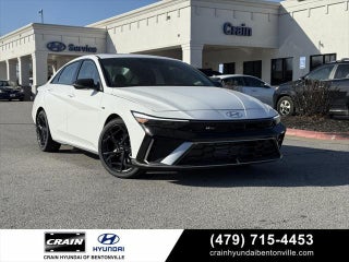 2026 Hyundai ELANTRA with Atlas White Exterior
