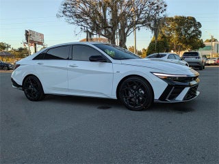 2026 Hyundai ELANTRA with Atlas White Exterior