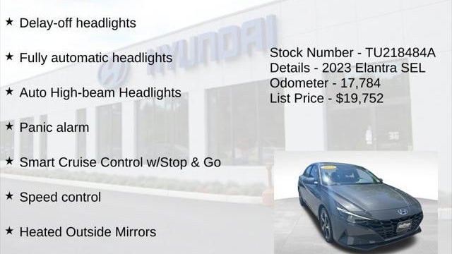 2023 Hyundai ELANTRA SEL