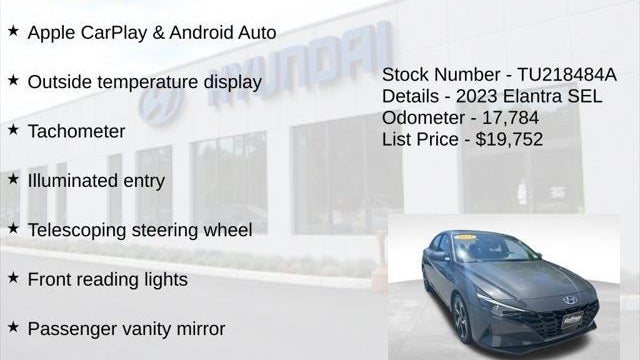 2023 Hyundai ELANTRA SEL