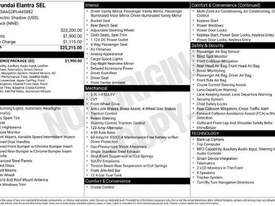 2023 Hyundai Elantra SEL 4DR Sedan