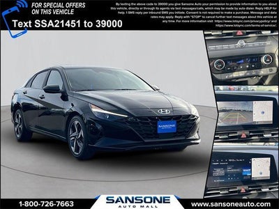 2023 Hyundai Elantra SEL 4DR Sedan Sulev